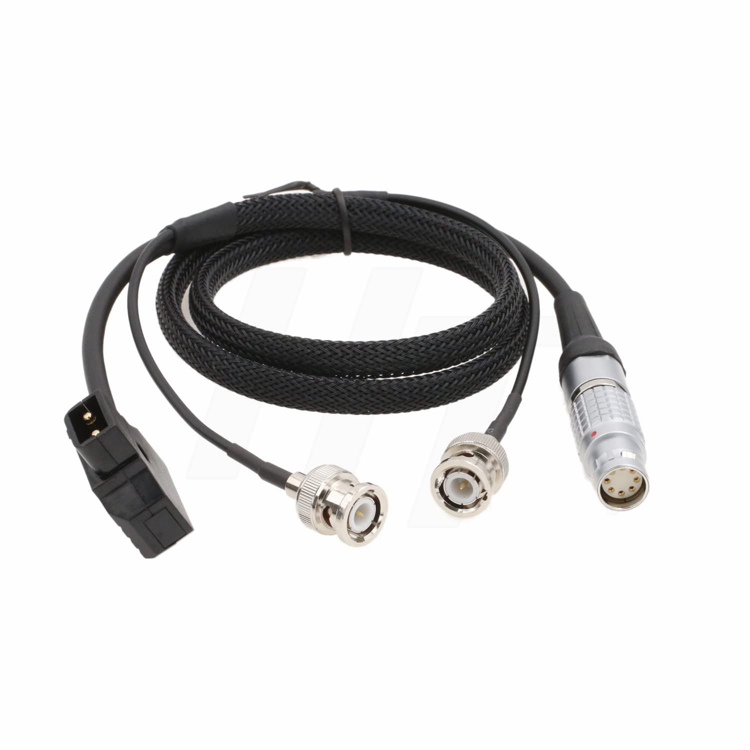 HangTon Stromkabel D-Tap P-Tap auf 8 Pin und 3G HD-SDI BNC Y Kabel für ARRI Alexa Mini, Amira, Alexa Mini LF-Kamera 1 m