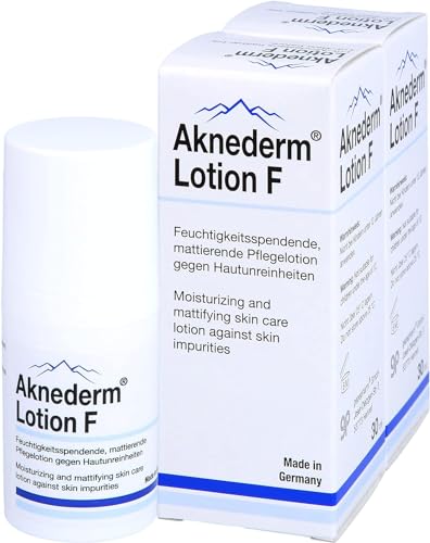 Aknederm Lotion F Pflegelotion gegen Hautunreinheiten, 60 ml Lotion