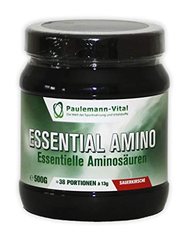 Essential Amino Paulemann-Vital - 500g-Dose, Geschmack: Sauerkirsche