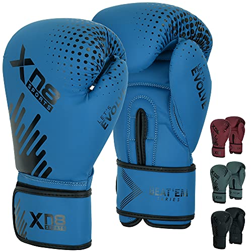 XN8 Boxhandschuhe Muay Thai Training Punchinghandschuhe für Männer und Frauen Kickboxen Sparring Kampfsport Fitness MMA Boxsack Sandsack Boxing Gloves