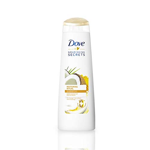 6 x Dove Shampoo - Restoring Ritual (mit Kokosöl) - für geschädigtes Haar - 250 ml