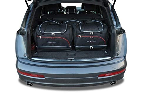 KJUST Dedizierte Kofferraumtaschen 5 stk kompatibel mit AUDI Q7 4L 2005 - 2015