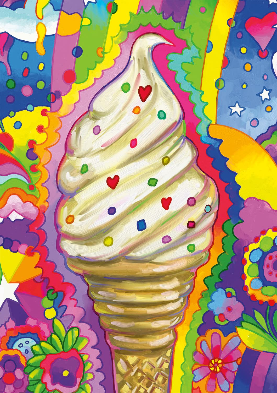 Buffalo Games - Ice Cream Pop Art - 300 große Puzzleteile