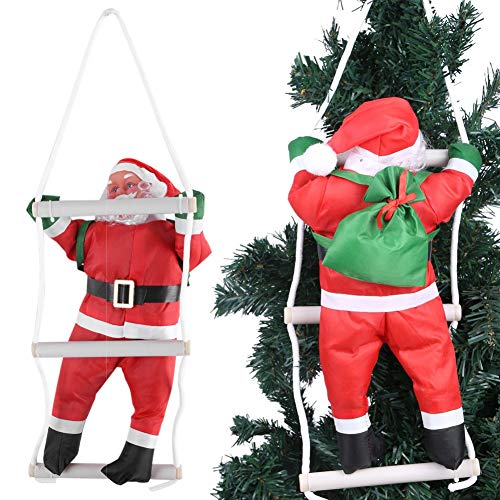 Leiter Weihnachtsmann Kletterndes Weihnachtsmann Toy Christmas Tree Indoor/im Freien hängende Verzierungs-Dekoration