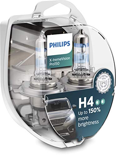 Philips X-tremeVision Pro150 H4 Scheinwerferlampe