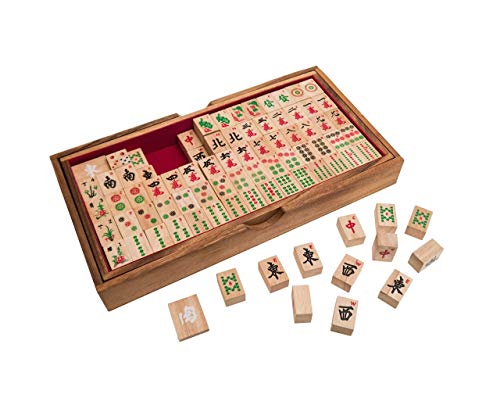 ROMBOL Mahjong - das chinesische Spiel der Vier Winde, mit arabischern Zahlen