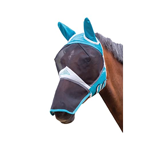 Shires Fliegenmaske Profi - Grey - Full