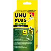 UHU Plus Schnellfest Dose Härter Zwei-Komponentenkleber 45695 855 g