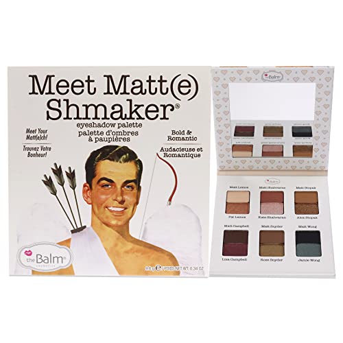 theBalm Meet Matt(e) Shmaker Lidschatten-Palette,1er Pack (1 x 9.6 g)