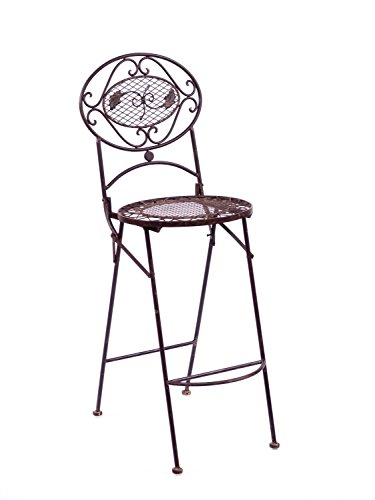 aubaho Barhocker Bar Stuhl Gartenstuhl Klappstuhl antik Stil Garden Chair Furniture