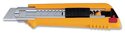 OLFA Cuttermesser PL-1 mit Selbstlader und Klingenmagazin inkl. 3 Klingen