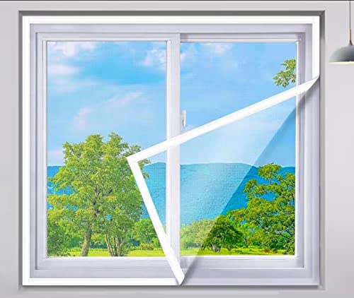 125x125cm,Fliegengitter für Dachfenster - Insektenschutz für Fenster - Fliegen Netz selbstklebend ohne Bohren