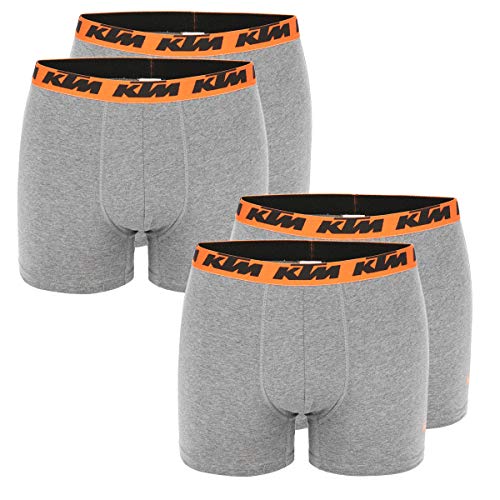 KTM Boxer Men Herren Boxershorts Pant Unterwäsche 6 er Pack XL, Black2