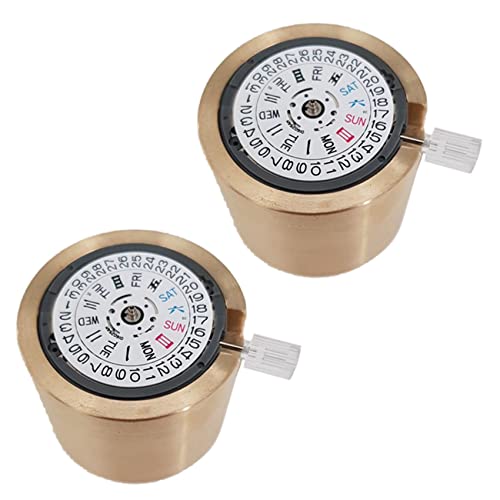 VENEKA 2X Uhrwerk Halter Anti-Kratzer Uhrenteile Reparatur Zubehör Werkzeug für Uhrmacher für 7S26, 7S36, 4R36 Uhrwerk