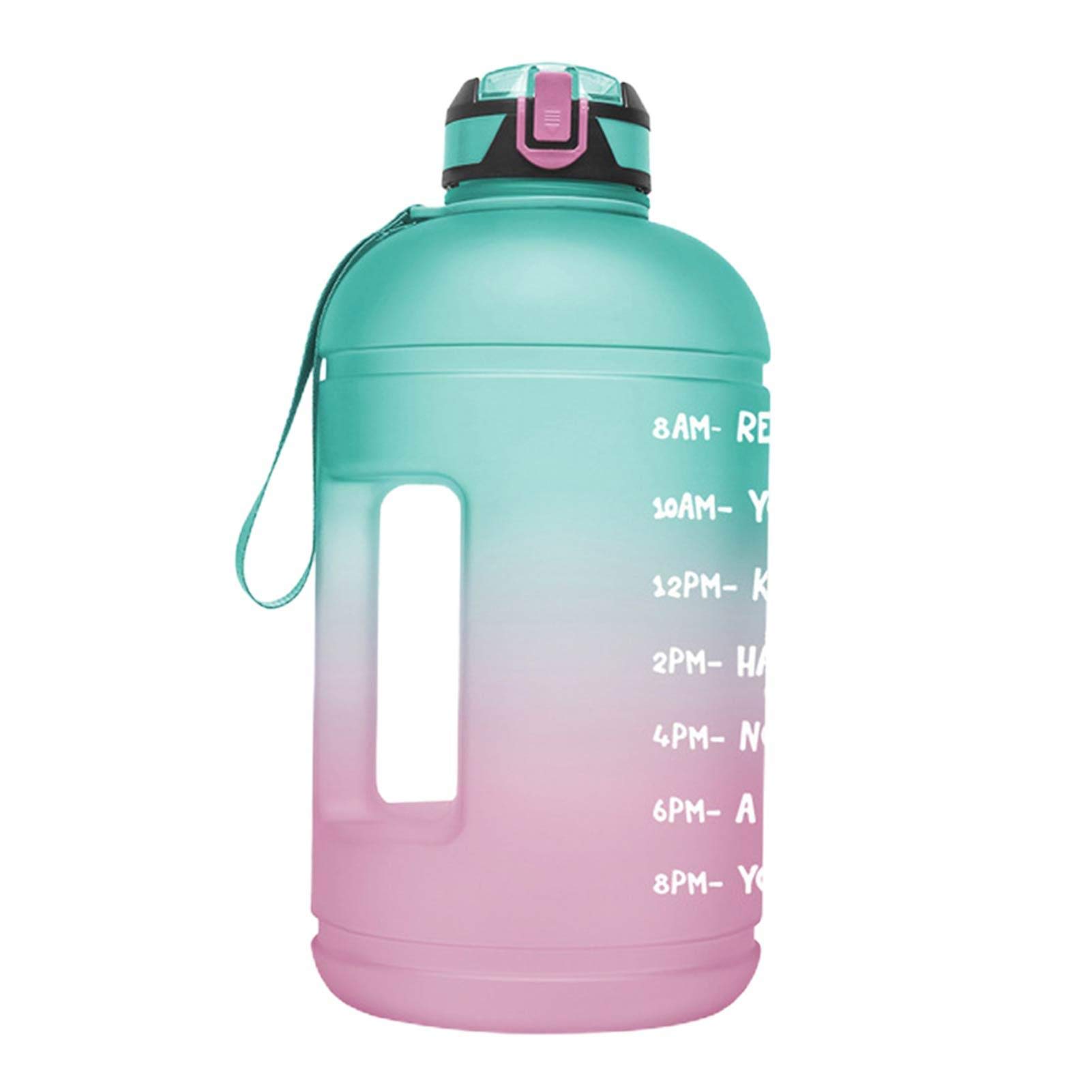 Plastic 3.78 L Fitness Trinkflasch Wasserflasche Wasserkanister Tragbarer Wasserflasche Für Fitness Gym Heim Büro Outdoor 1 Gallon Water Bottle