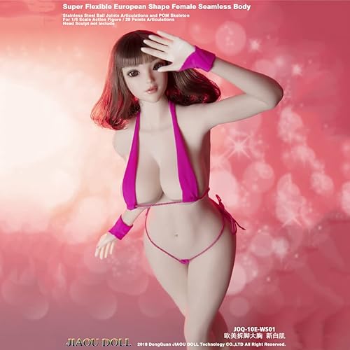 OBEST 1/6 Headless Female 3rd Generation European and American Style (JOQ-10E-WS01 White Muscle)