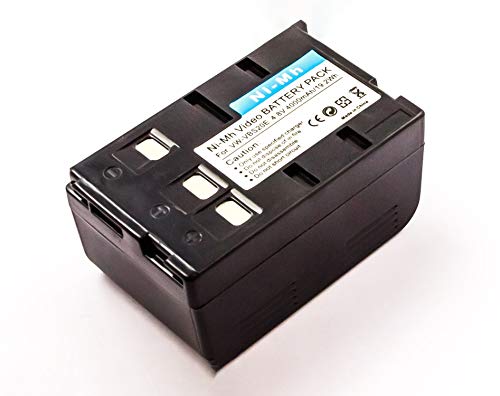 MobiloTec Akku kompatibel mit Panasonic VSB0200, NiMH 4000 mAh, Batterie