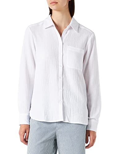 PART TWO Damen Jingapw Sh Relaxed Fit Shirt, Bright White, 34