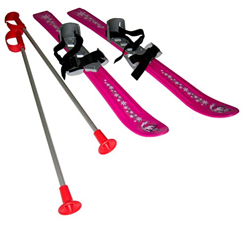 Plastkon Kids 'Baby 90 Ski, pink-Reflex, 92 x 70 x 22 cm