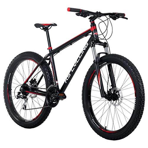 Mountainbike Hardtail 27,5" Plus Xceed schwarz-rot RH 50 cm KS Cycling