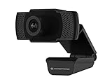 Conceptronic Webcam AMDIS 1080P Full HD Webcam+Mikrofon USB, 4+64GB
