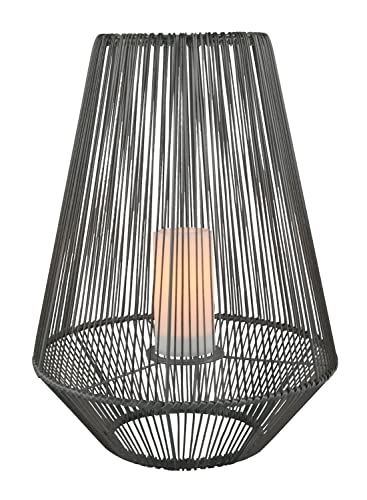 Trio Solar-Außen-Tischleuchte, grau ´groß´ - grau - Lampen & Leuchten > Außenleuchten - Möbel Kraft