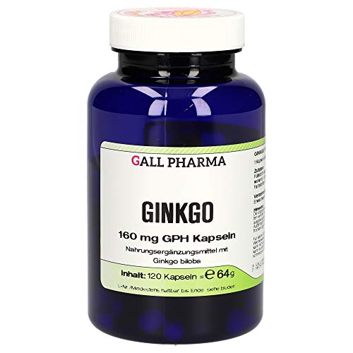Gall Pharma Ginkgo 1 mg GPH Kapseln, 1er Pack (1 x 120 Stück)