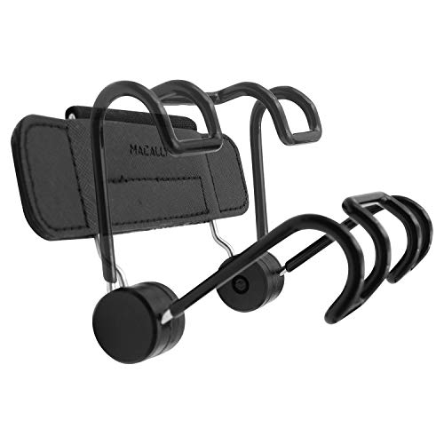 Macally HRSTRAPMOUNT 2, Kopfstützen Autohalterung für alle iPad & Tablet PCs bis 25 cm Breite, kompatibel zu Nintendo Switch