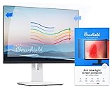 Ocushield Anti-Blaulicht 522 x 294mm PC Monitor Bildschirmschutz mit Privacy Filter – PC Bildschirm mit Blue-Light Sperrung – Blaulicht-Filter