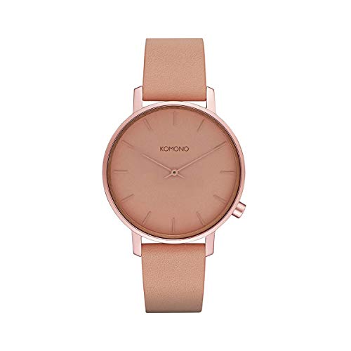 Komono Unisex-Uhren Analog Quarz One Size Blush 32015283