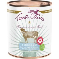 Terra Canis First Aid Schonkost 6 x 800 g - Kalb mit Karotte, Fenchel, Hüttenkäse & Kamille