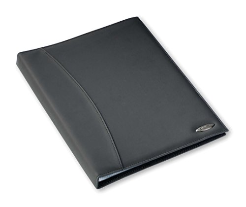 Rexel Soft Touch Sichtbuch glatt mit 36 Klarsichthüllen schwarz