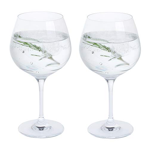 Dartington Crystal Gläser, für Gin und Tonic Copa, Kristallklar, 2 Stück