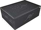 KÄNGABOX® Expert 60x40 cm – Die Thermobox für Profis. 53-80 Liter EPP Isolierbox (schwarz, 80)