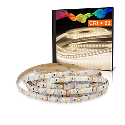 Mextronic LED Streifen LED Band LED Strip 2835 Neutralweiß (4000k) CRI 92 72W 5 Meter 24V IP44
