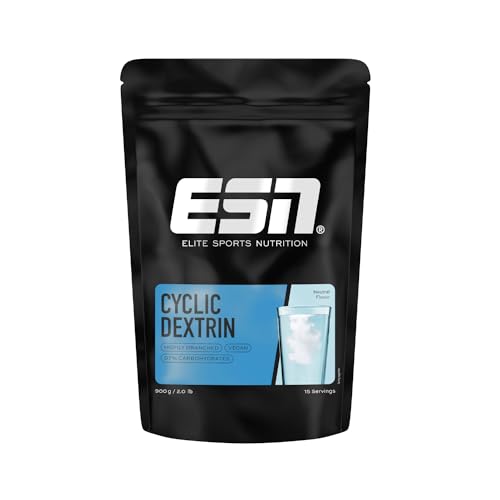 ESN Cyclic Dextrin, 900 g Beutel, 15 Portionen, Neutral, hochverzweigtes zyklisches Dextrin, laktosefrei & vegan, produziert in Deutschland