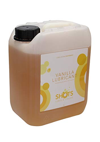 Pharmquests by Shots Gleitmittel auf Wasserbasis, Vanillegeschmack, 5 Liter