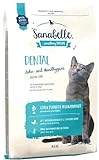 Sanabelle Dental | Katzentrockenfutter für ausgewachsene Katzen zur Zahnreinigung und Gebisspflege, 1er Pack (1 x 10000 g)