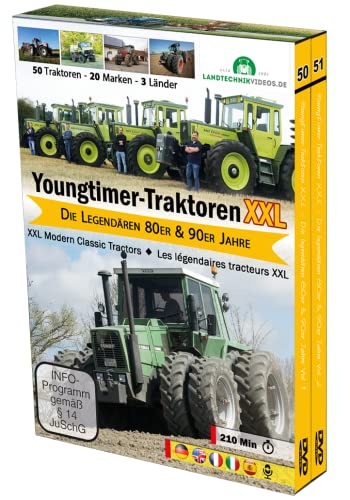 Youngtimer Traktoren XXL – Die legendären 80er und 90er Jahre! (2xDVD Box)