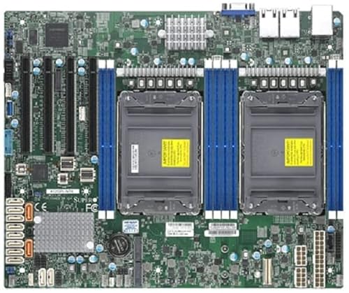 Super Micro SUPERMICRO X12DPL-NT6 - Motherboard - ATX - LGA4189-Sockel - 2 Unterstützte CPUs - C621A Chipsatz - USB 3,2 Gen 1 - 2 x 10 Gigabit LAN - Onboard-Grafik - für SCLA25TQC R609LP (MBD-X12DPL-NT6-B)
