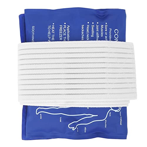 Hot Cold Ice Packs, Schmerzlinderung Dual Use Gel Ice Pack Notfallkühlung für Verletzungen Blau