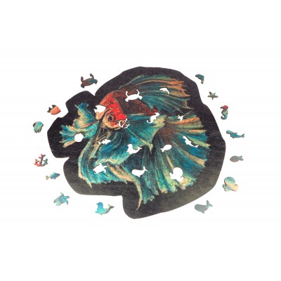 The Wild Puzzle Wooden Puzzle - The Goldfish Bowl 260 Teile Puzzle The-Wild-Puzzle-759832 2