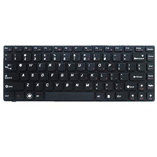 FQ Laptop Tastatur für Lenovo für Ideapad Z370 Z380 Schwarz Amerikanische Version