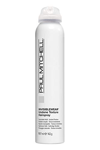 Paul Mitchell Invisiblewear Undone Texture Hairspray – volumengebendes Haarspray für mehr Fülle und Struktur, ideal für alle Haartypen, 197 ml