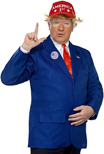 Mens President Trump Political America USA Stag Do Night Party Funny Comedy Fancy Dress Costume Outfit (Large)