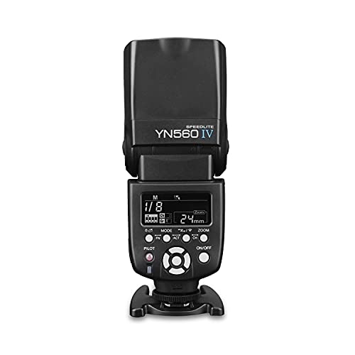 YONGNUO YN560 IV 2.4GHZ Blitz Speedlite Wireless Transceiver Integrierte für Canon Nikon Panasonic Pentax Kamera+WINGONEER® Diffusor