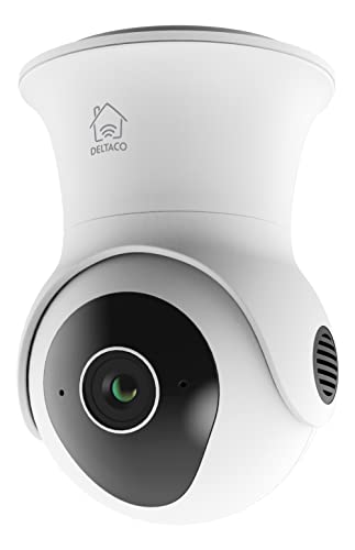Deltaco Smart Home Intelligente IP-Sicherheitskamera - Outdoor IP65 - PTZ - Beweglich - 2MP 1080p - ONVIF / RTSP - WiFi - App - Weiß