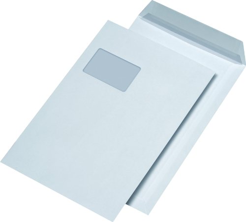 Elepa - rössler kuvert 30005318 Tyvek Taschen und Versandtaschen Selbstklebend C4 m.Fe HK 120g weiß