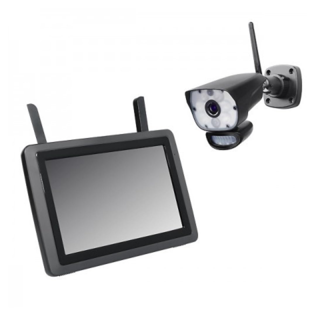 Indexa DW700 Set Funk-Kamera inkl.LED-Strahler u.9z Monitor 27915 (27915)