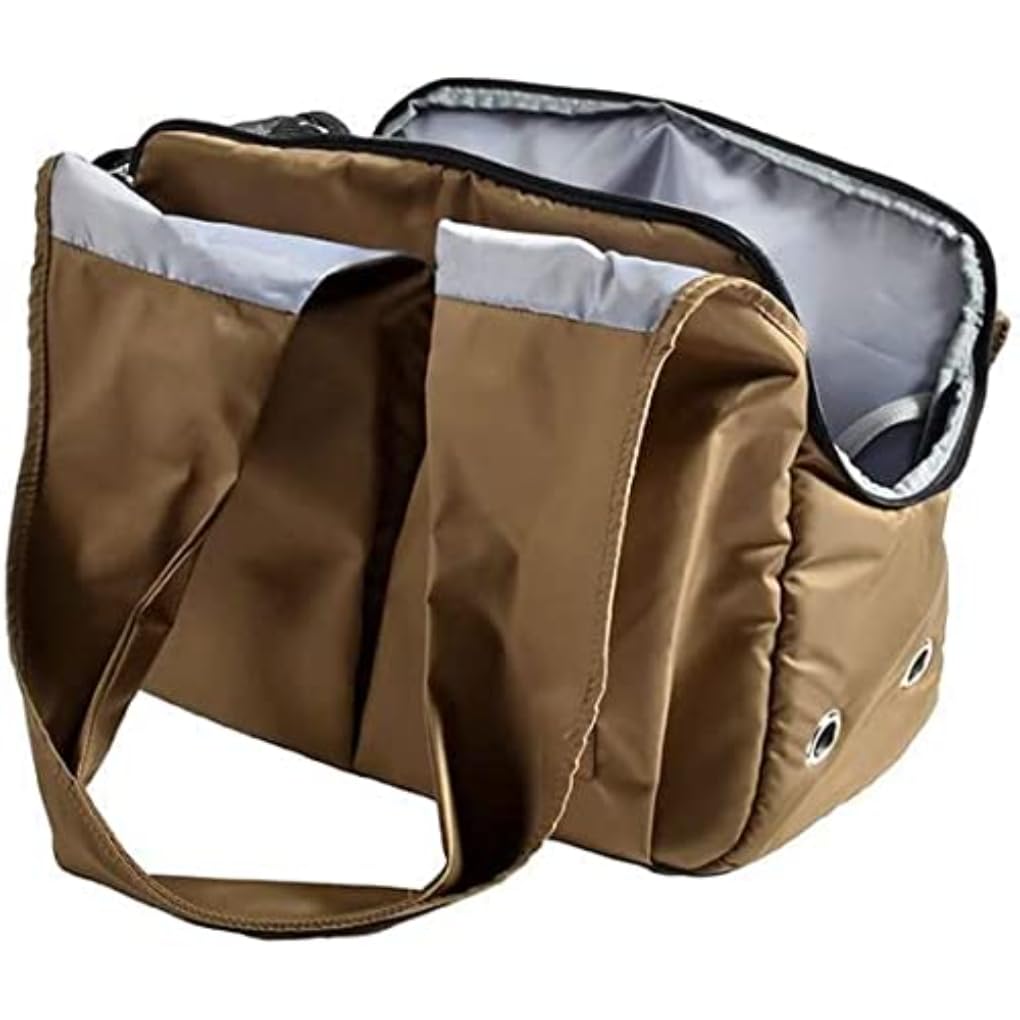 Bobby Multi Bag – Transporttasche für Katzen und kleine Hunde 40x20x30 cm – Hundetragetasche, Katzen mit Transport-Schultergurt, Rucksack für Haustiere, Maulwurf, (max. 6 KG)